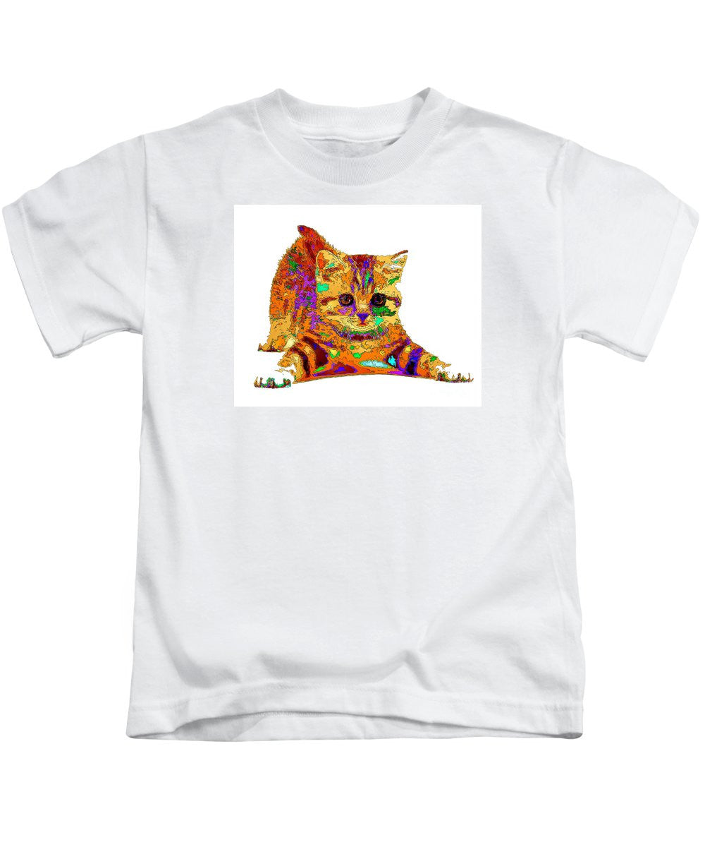 T-shirt pour enfants - Jelly Bean The Kitty. Série Pet