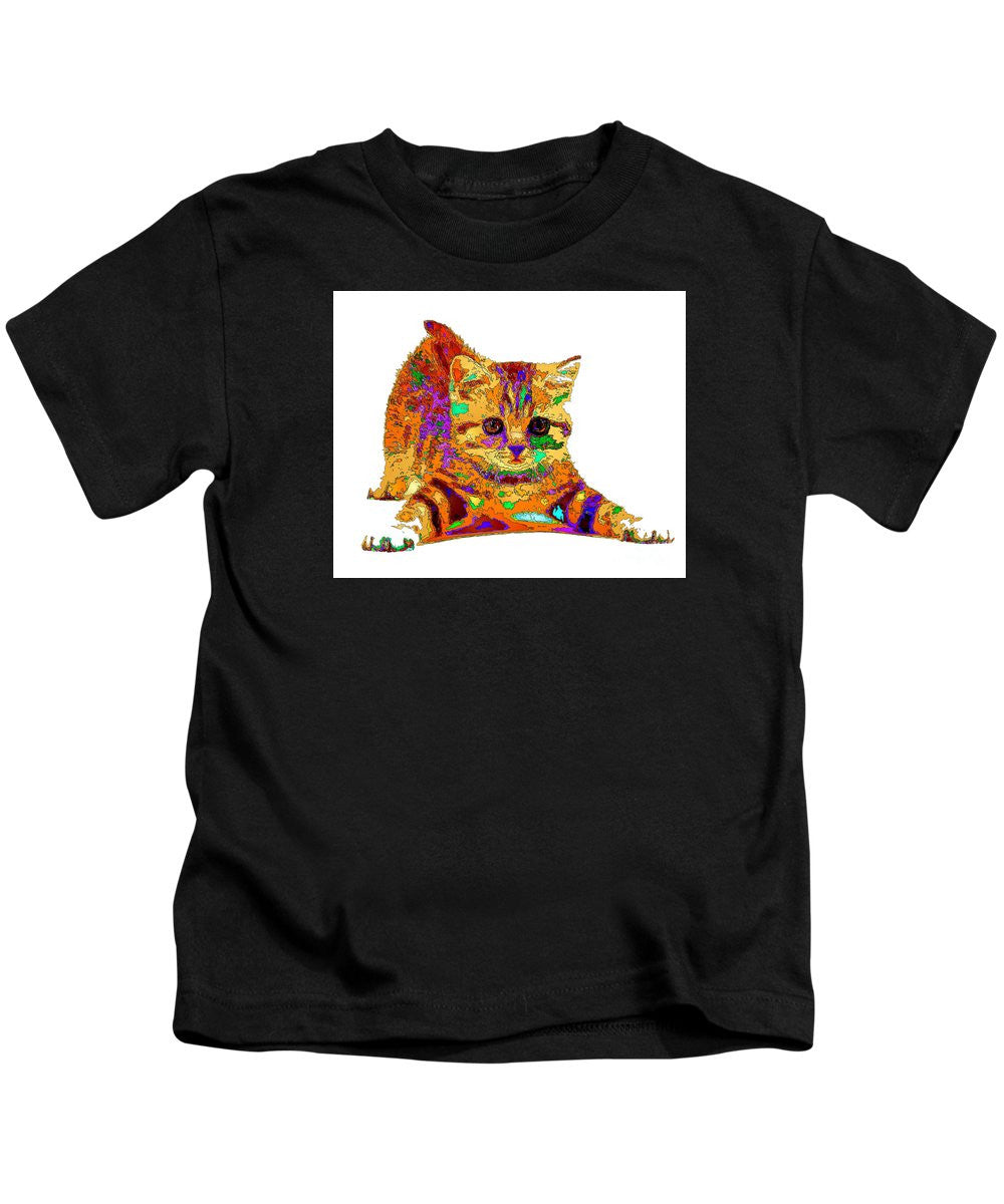 T-shirt pour enfants - Jelly Bean The Kitty. Série Pet