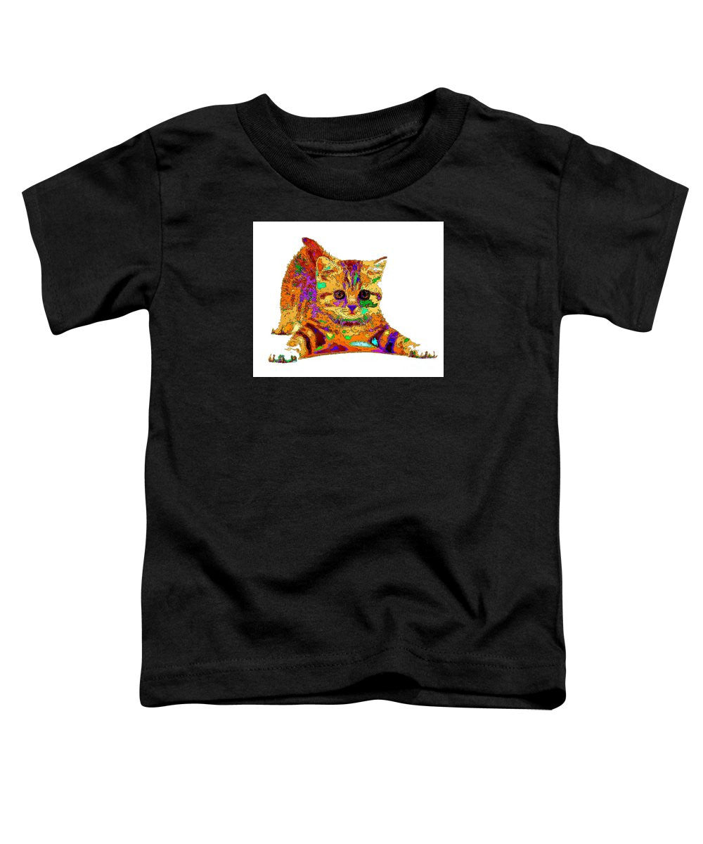 T-shirt pour tout-petits – Jelly Bean The Kitty. Série Pet