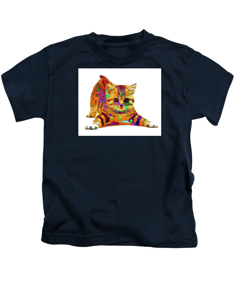 T-shirt pour enfants - Jelly Bean The Kitty. Série Pet