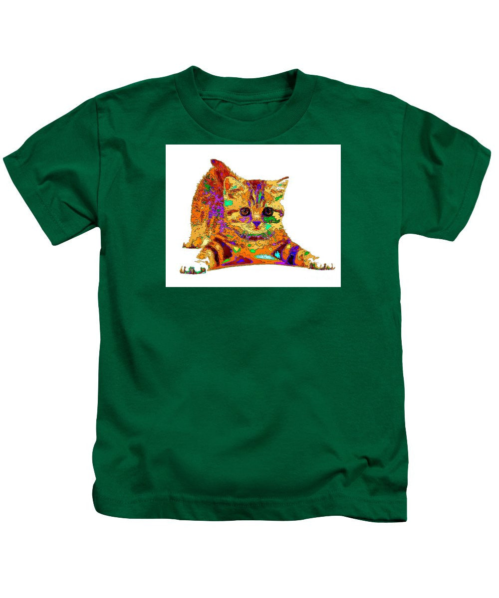 T-shirt pour enfants - Jelly Bean The Kitty. Série Pet