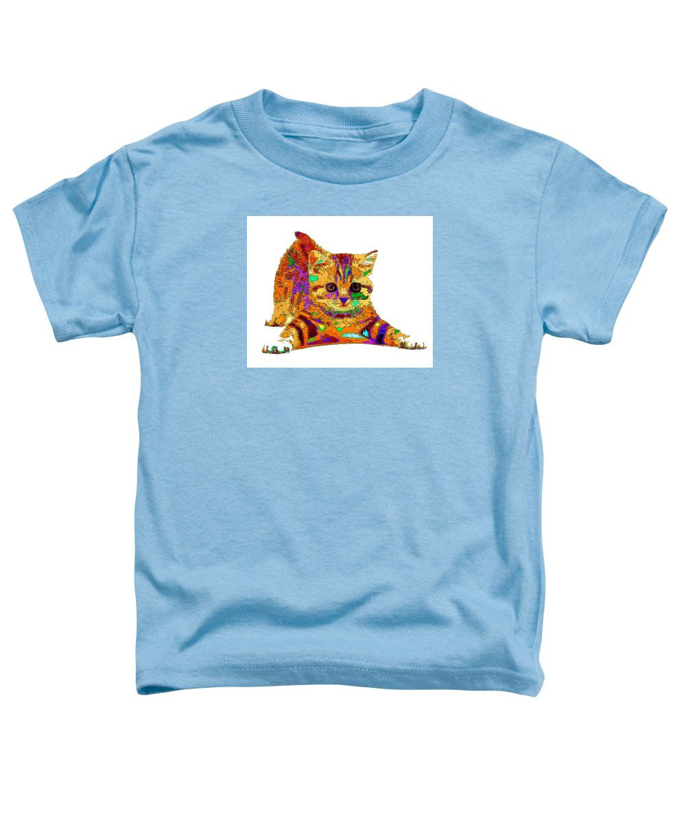 T-shirt pour tout-petits – Jelly Bean The Kitty. Série Pet