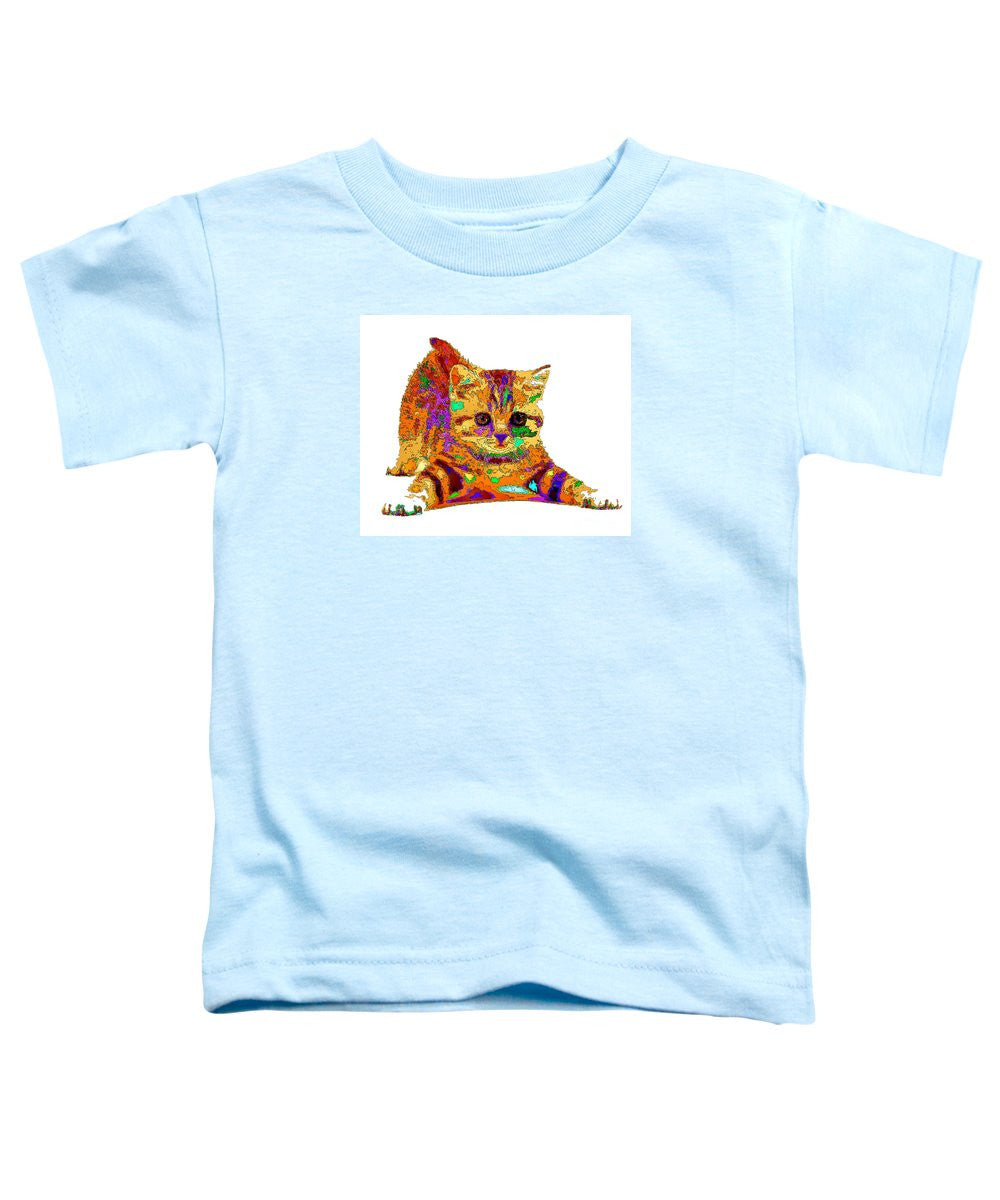 T-shirt pour tout-petits – Jelly Bean The Kitty. Série Pet