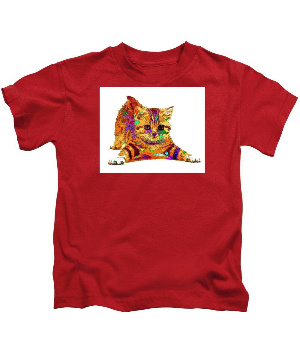 T-shirt pour enfants - Jelly Bean The Kitty. Série Pet