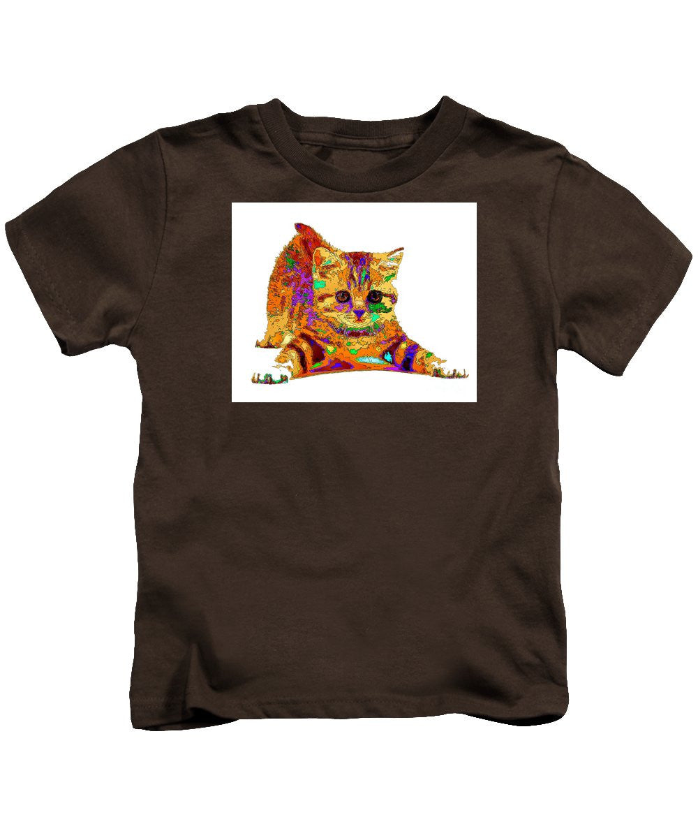 T-shirt pour enfants - Jelly Bean The Kitty. Série Pet