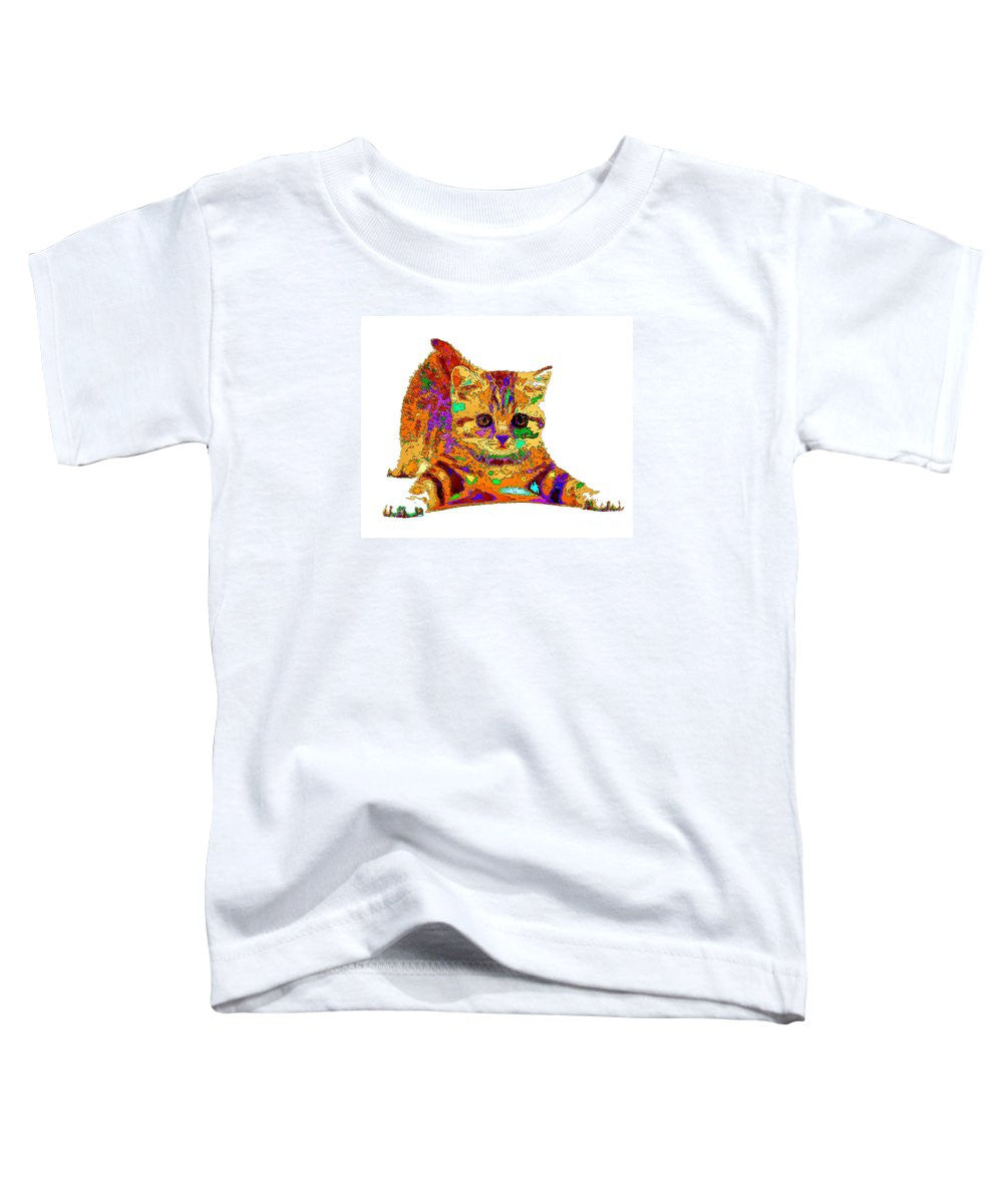 T-shirt pour tout-petits – Jelly Bean The Kitty. Série Pet