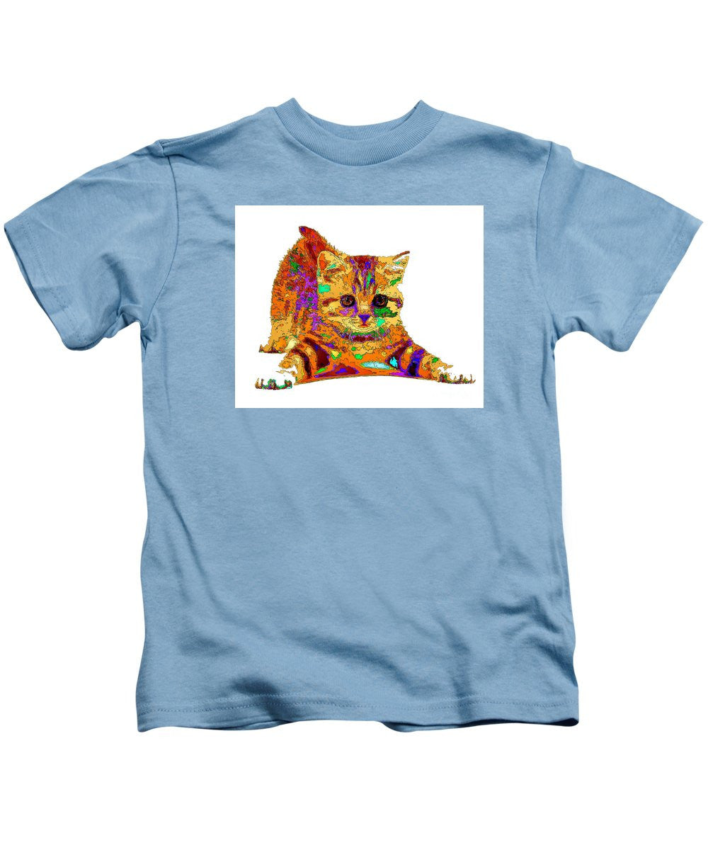 T-shirt pour enfants - Jelly Bean The Kitty. Série Pet