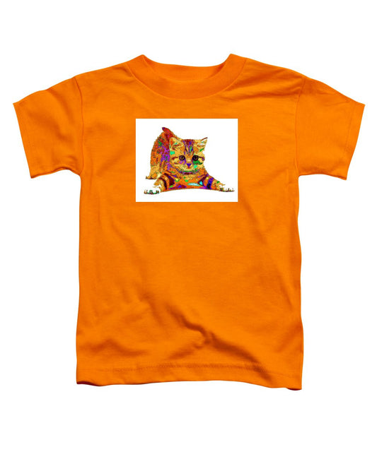 T-shirt pour tout-petits – Jelly Bean The Kitty. Série Pet