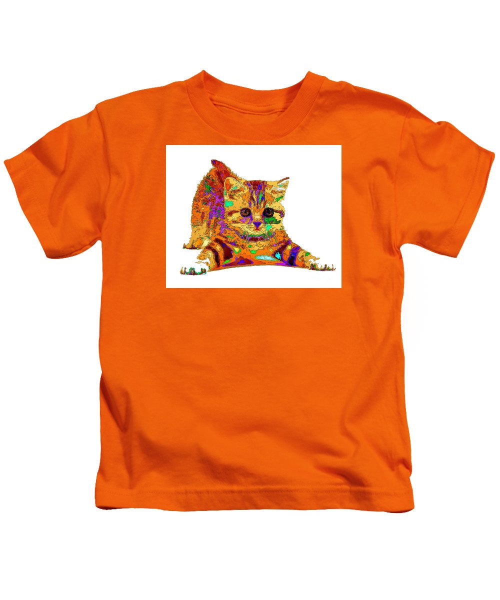 T-shirt pour enfants - Jelly Bean The Kitty. Série Pet