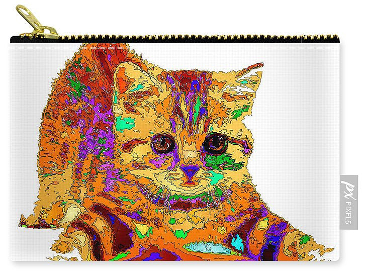 Carry-All Pouch - Jelly Bean The Kitty. Pet Series