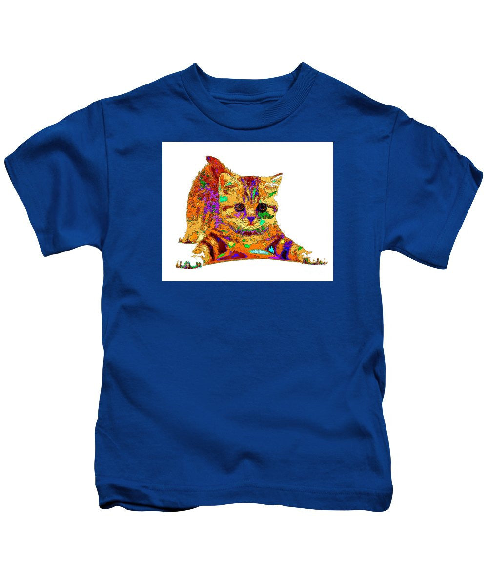 T-shirt pour enfants - Jelly Bean The Kitty. Série Pet