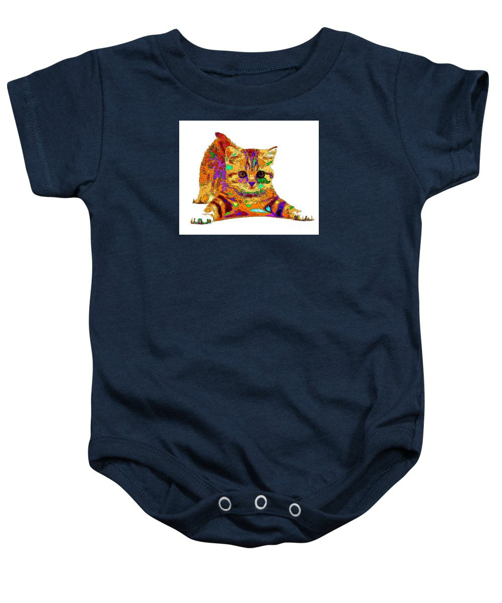 Baby Onesie - Jelly Bean The Kitty. Pet Series