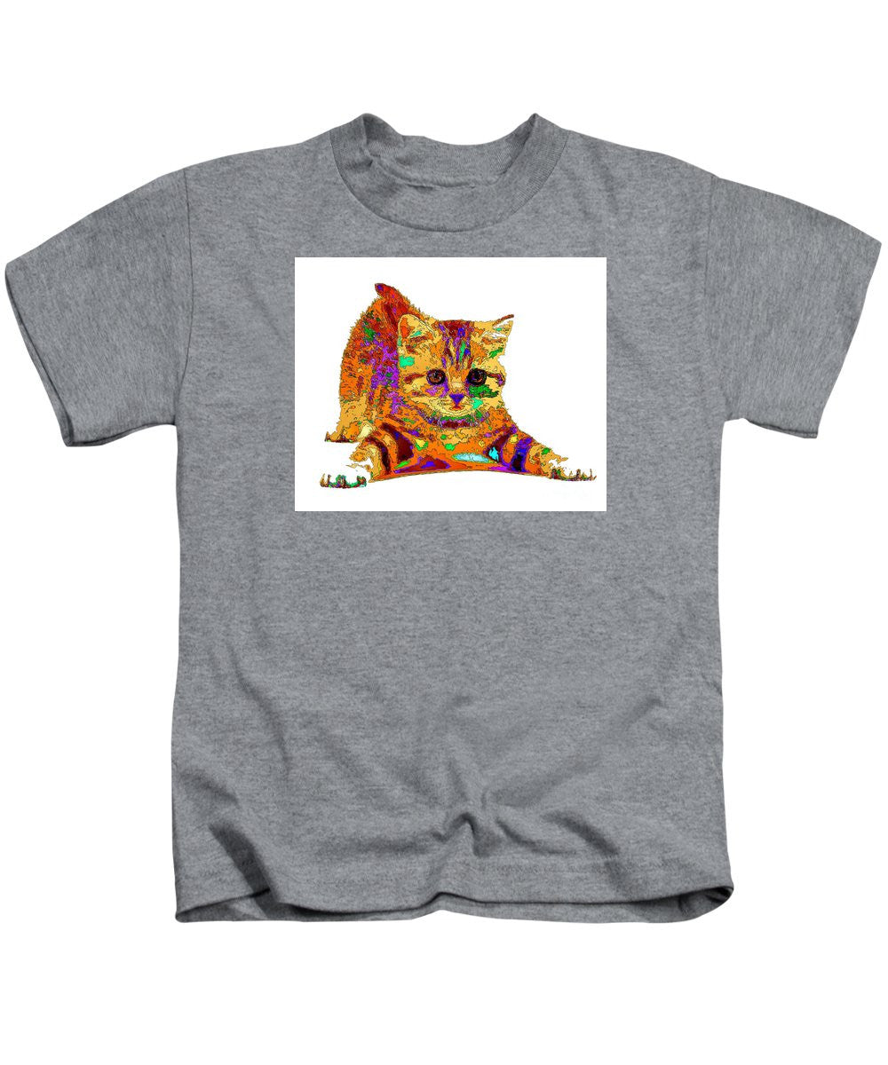 T-shirt pour enfants - Jelly Bean The Kitty. Série Pet