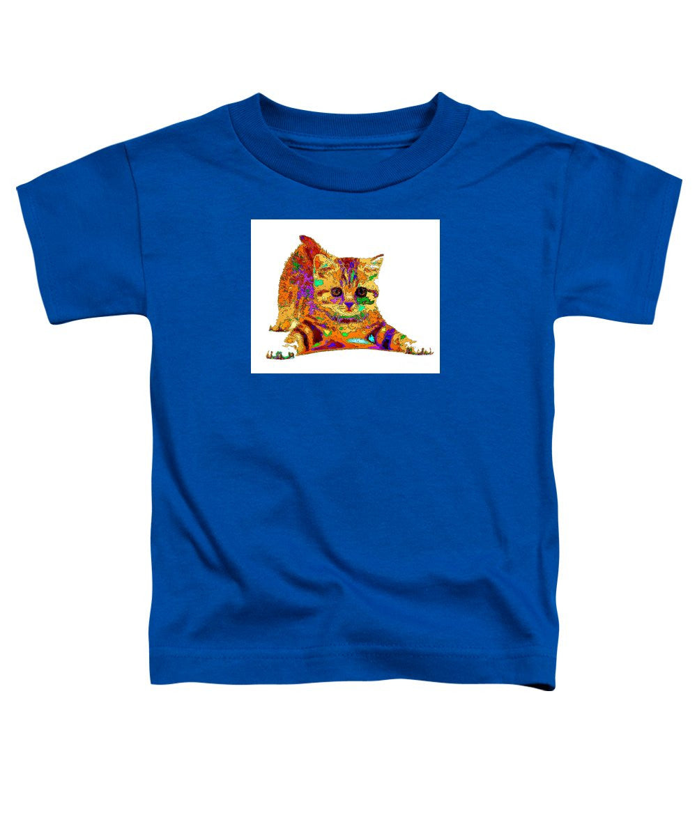 T-shirt pour tout-petits – Jelly Bean The Kitty. Série Pet