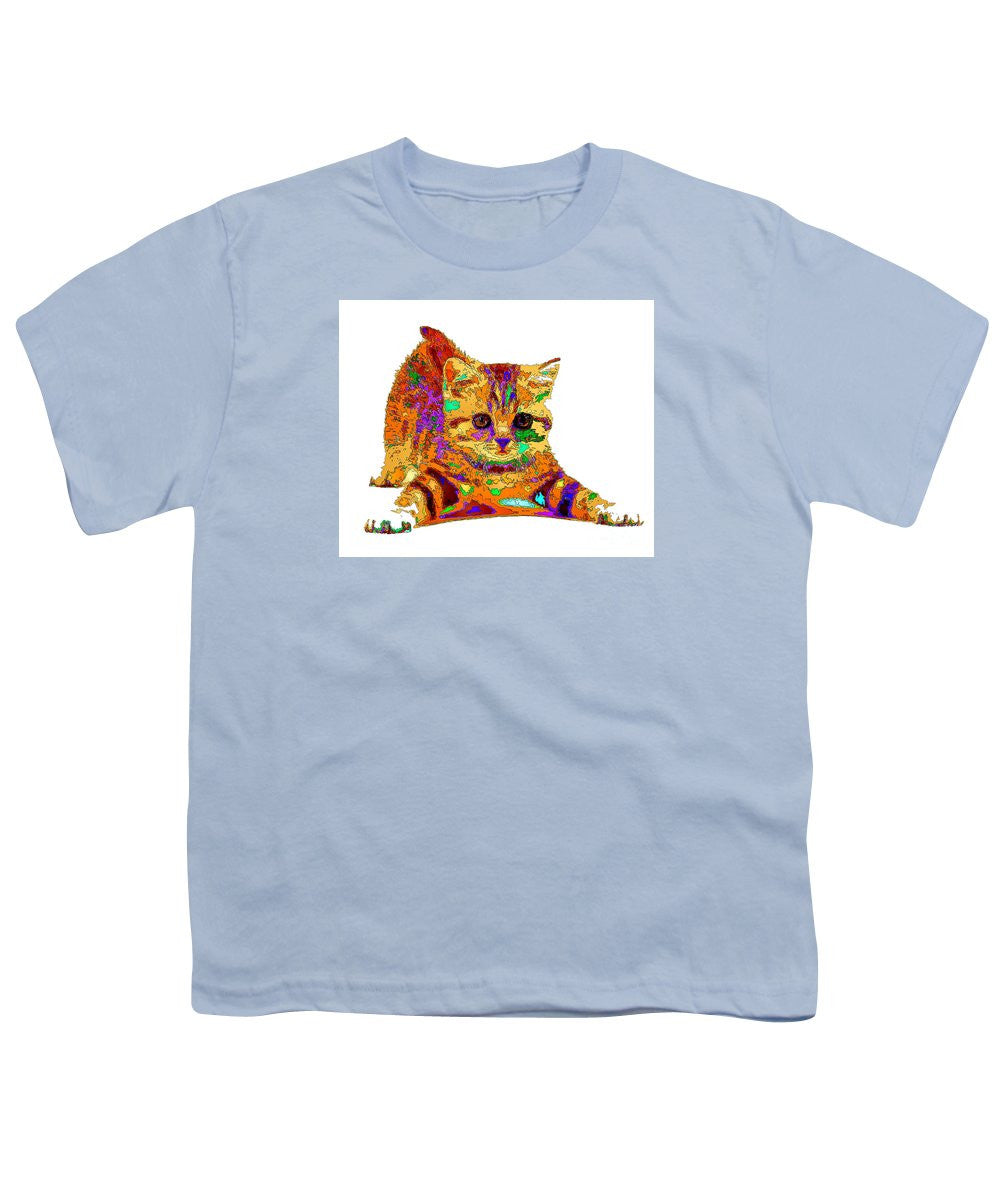 Youth T-Shirt - Jelly Bean The Kitty. Pet Series