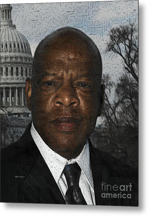 John Lewis - Metal Print