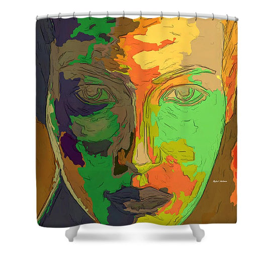 Jungle Lady - Shower Curtain