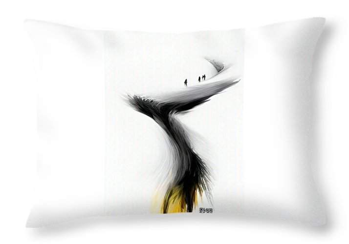 Keep Going - Throw Pillow