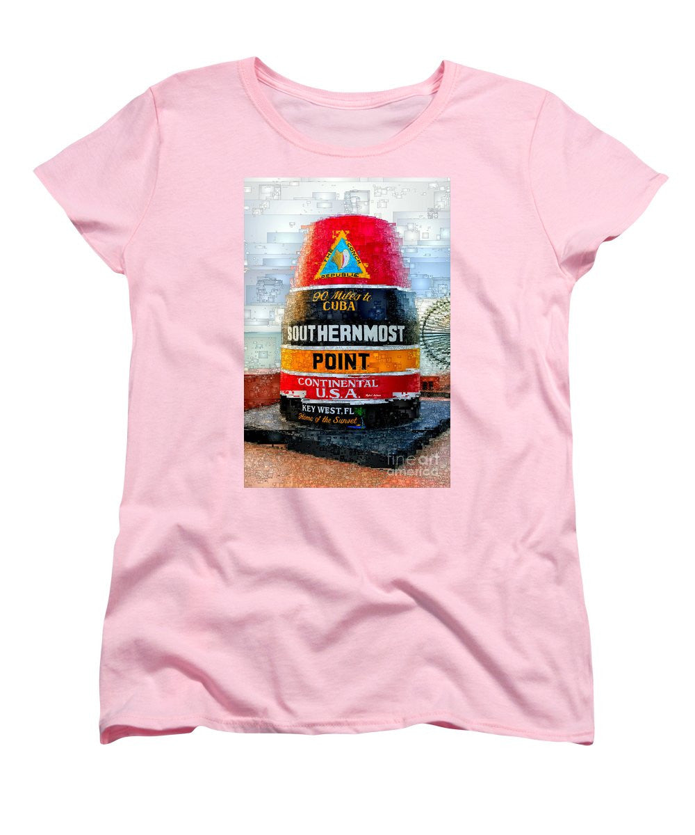 T-shirt pour femme (coupe standard) - Key West, Floride