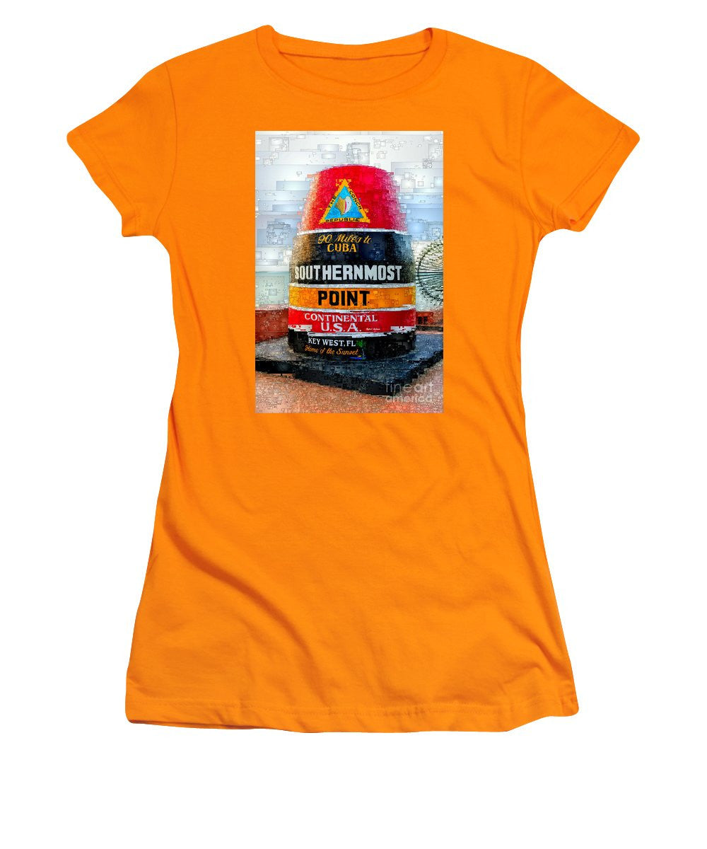 Women's T-Shirt (Junior Cut) - Key West, Florida