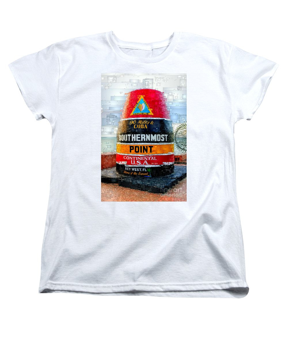 T-shirt pour femme (coupe standard) - Key West, Floride