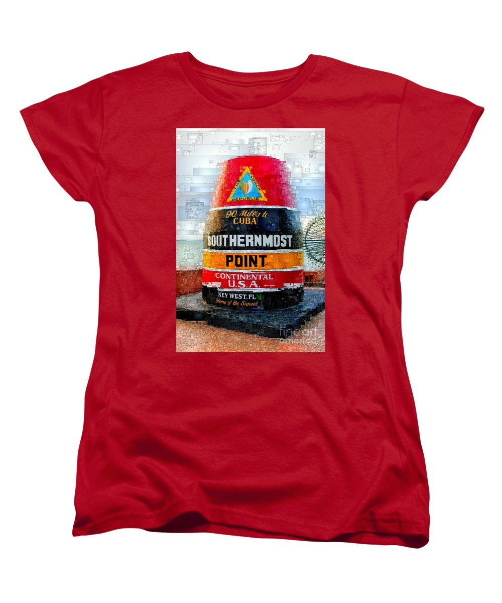 T-shirt pour femme (coupe standard) - Key West, Floride