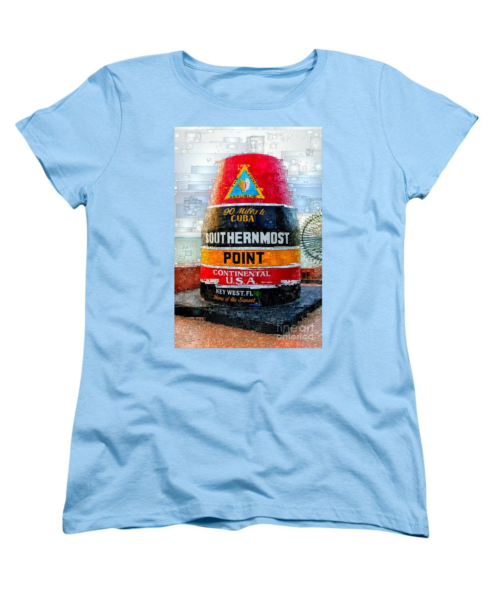 T-shirt pour femme (coupe standard) - Key West, Floride