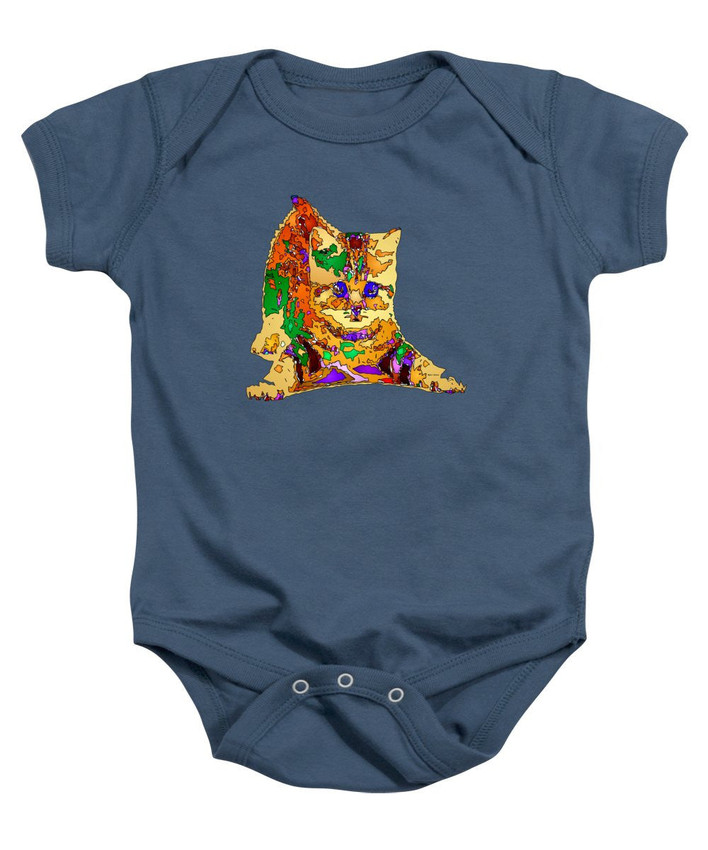 Baby Onesie - Kitty Love. Pet Series