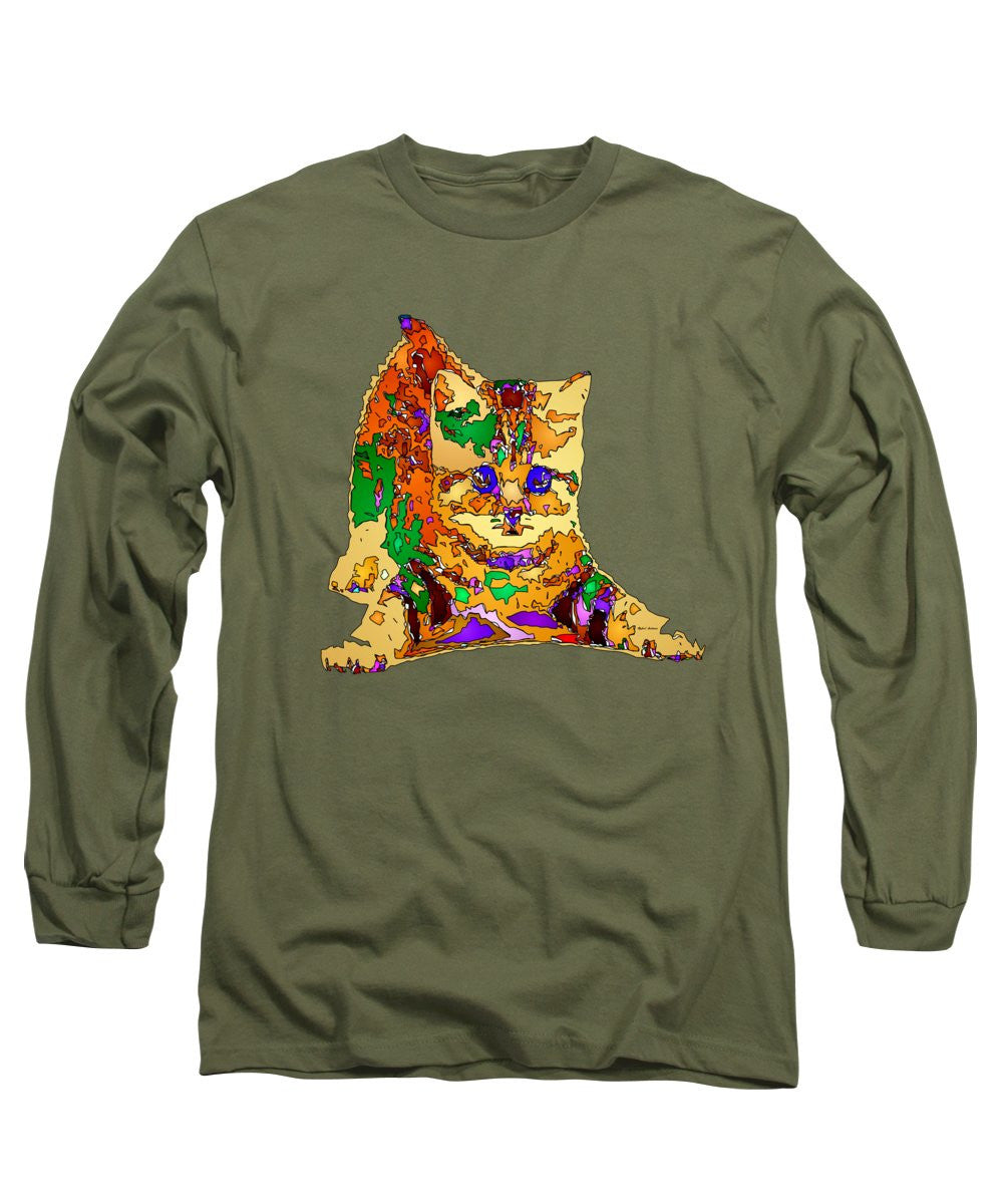 Long Sleeve T-Shirt - Kitty Love. Pet Series