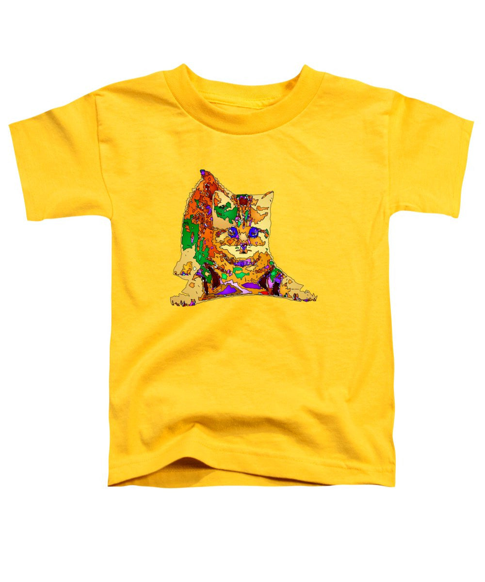 T-shirt pour tout-petits – Kitty Love. Série Pet