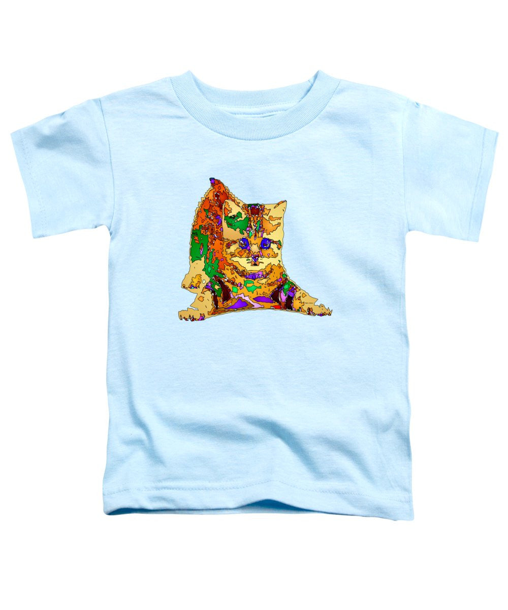 T-shirt pour tout-petits – Kitty Love. Série Pet