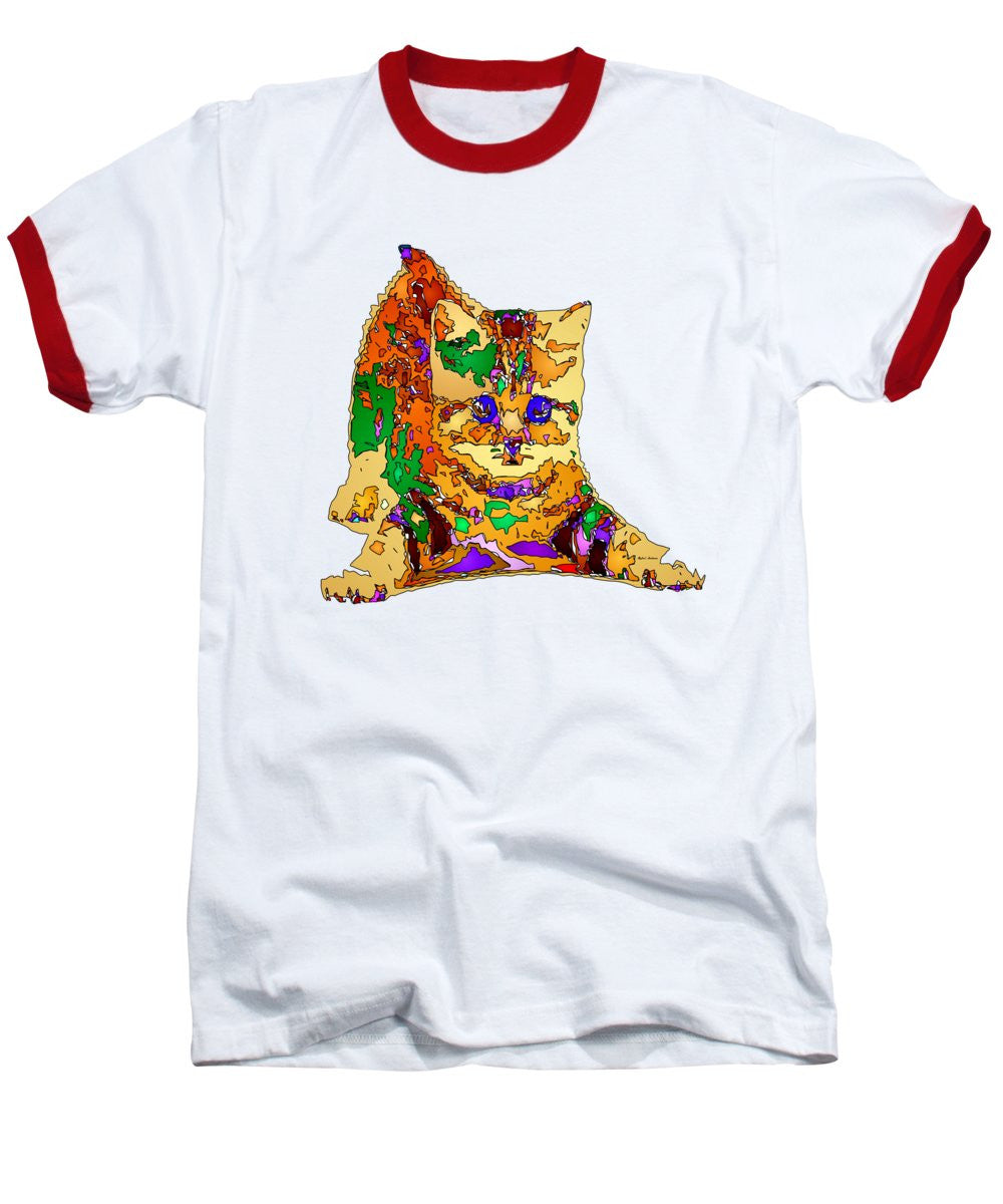 Baseball T-Shirt - Kitty Love. Pet Series