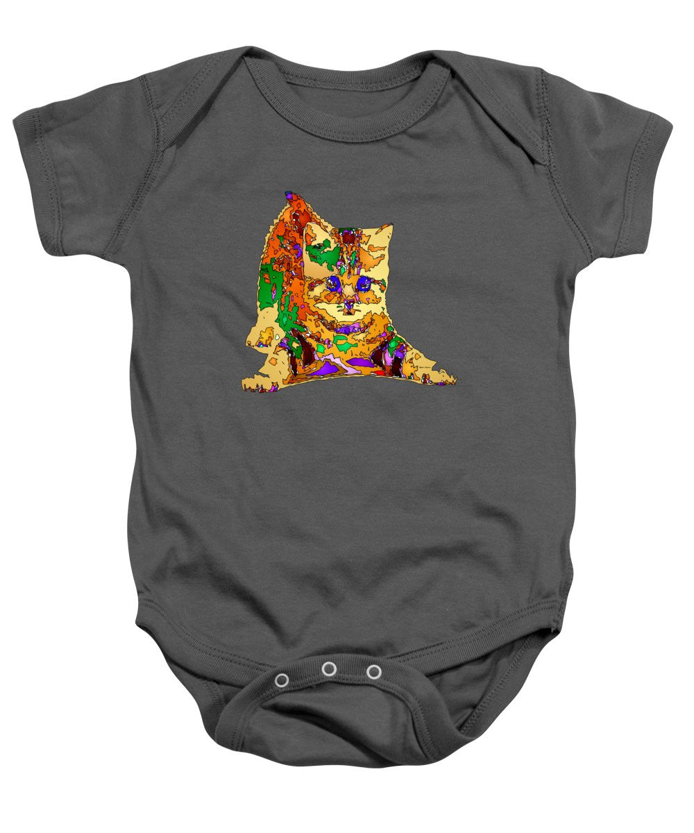 Baby Onesie - Kitty Love. Pet Series