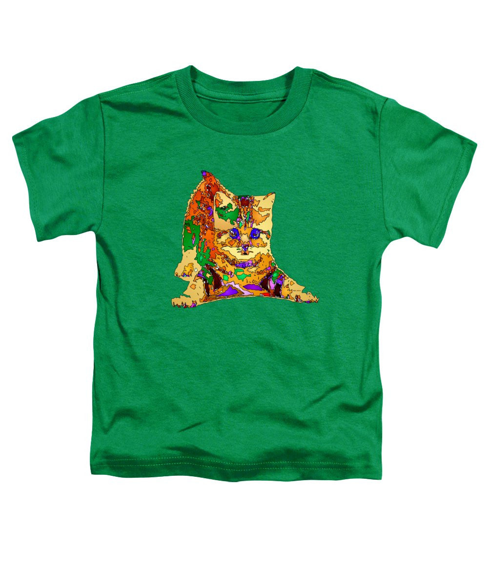 T-shirt pour tout-petits – Kitty Love. Série Pet