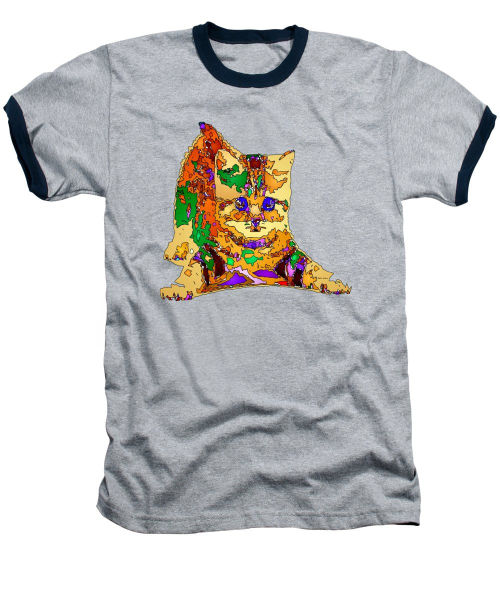 Baseball T-Shirt - Kitty Love. Pet Series