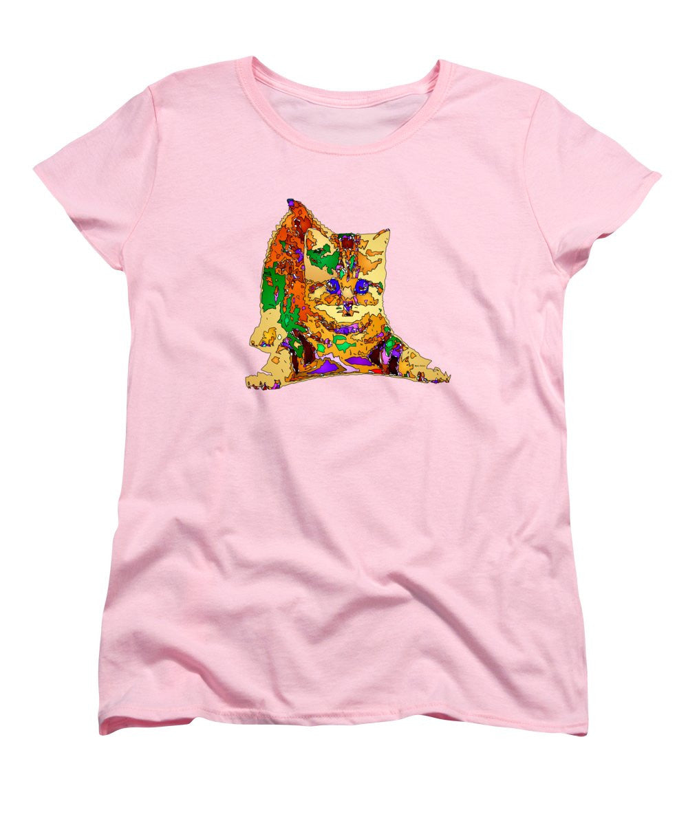 Women's T-Shirt (Standard Cut) - Kitty Love. Pet Series