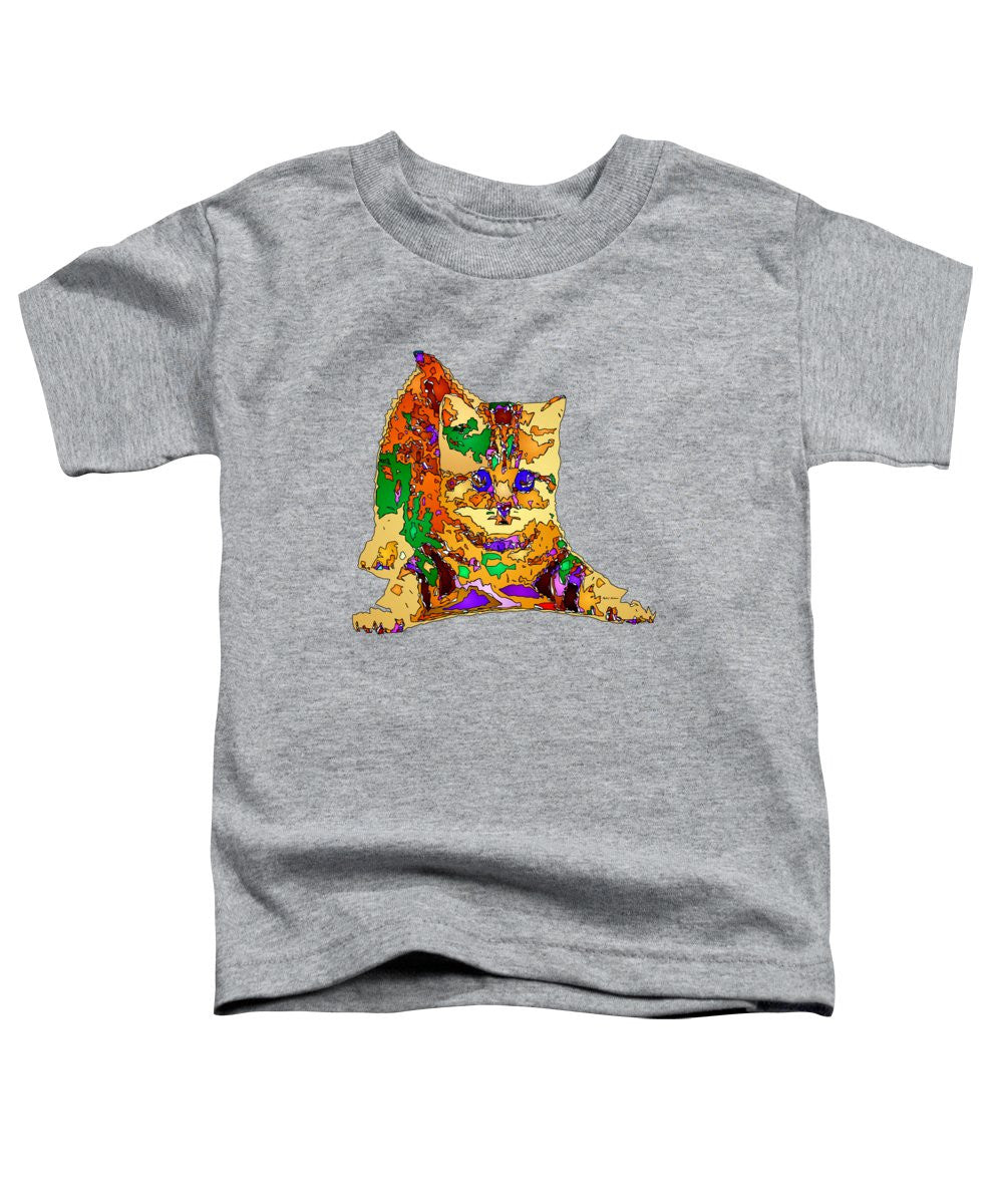 T-shirt pour tout-petits – Kitty Love. Série Pet