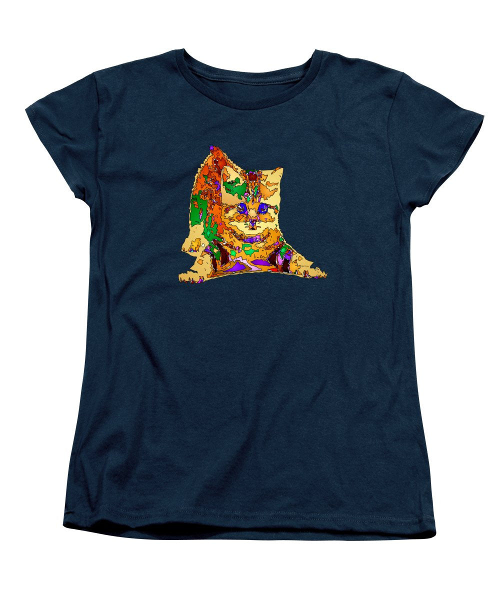 Women's T-Shirt (Standard Cut) - Kitty Love. Pet Series