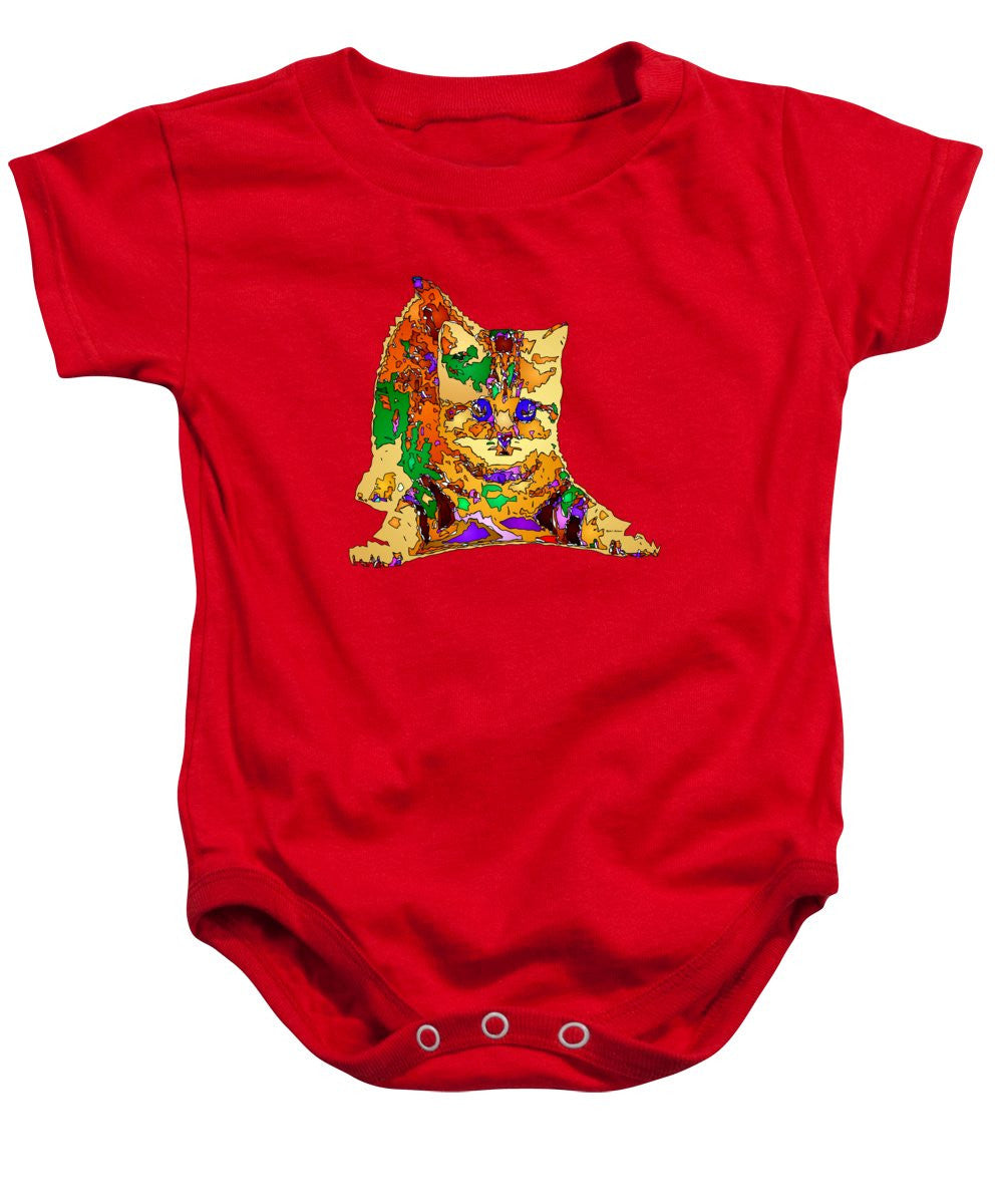 Baby Onesie - Kitty Love. Pet Series