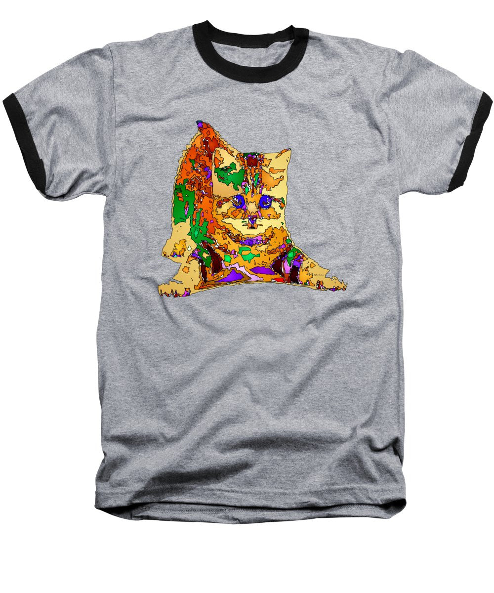 Baseball T-Shirt - Kitty Love. Pet Series