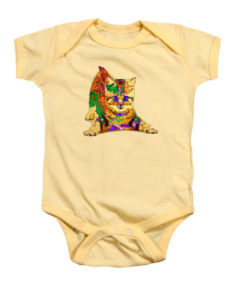 Baby Onesie - Kitty Love. Pet Series