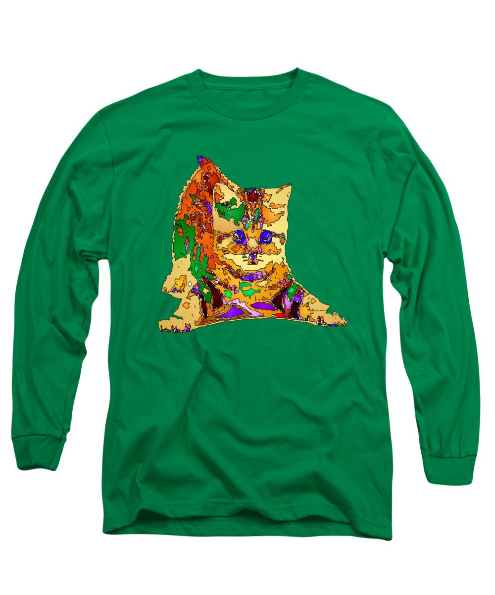 Long Sleeve T-Shirt - Kitty Love. Pet Series