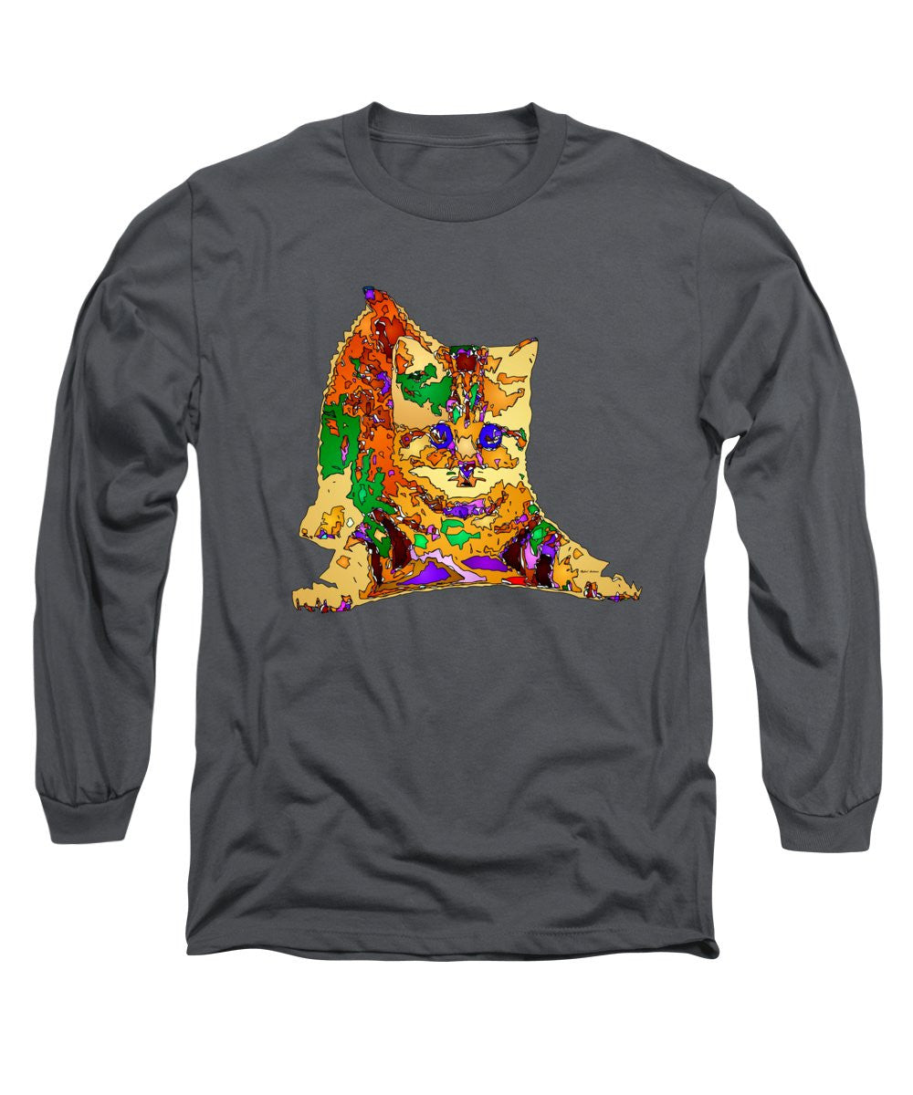 Long Sleeve T-Shirt - Kitty Love. Pet Series