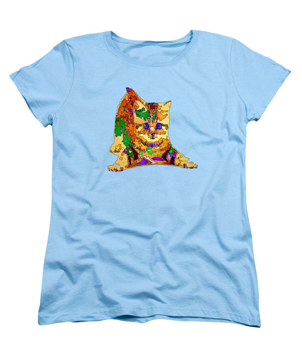 Women's T-Shirt (Standard Cut) - Kitty Love. Pet Series