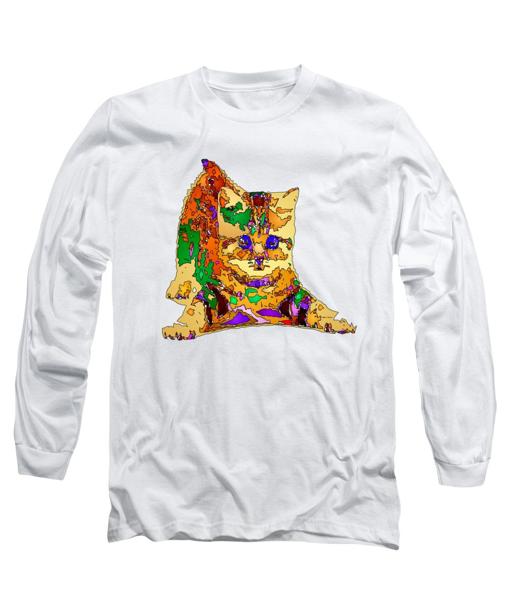 Long Sleeve T-Shirt - Kitty Love. Pet Series