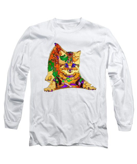 Long Sleeve T-Shirt - Kitty Love. Pet Series