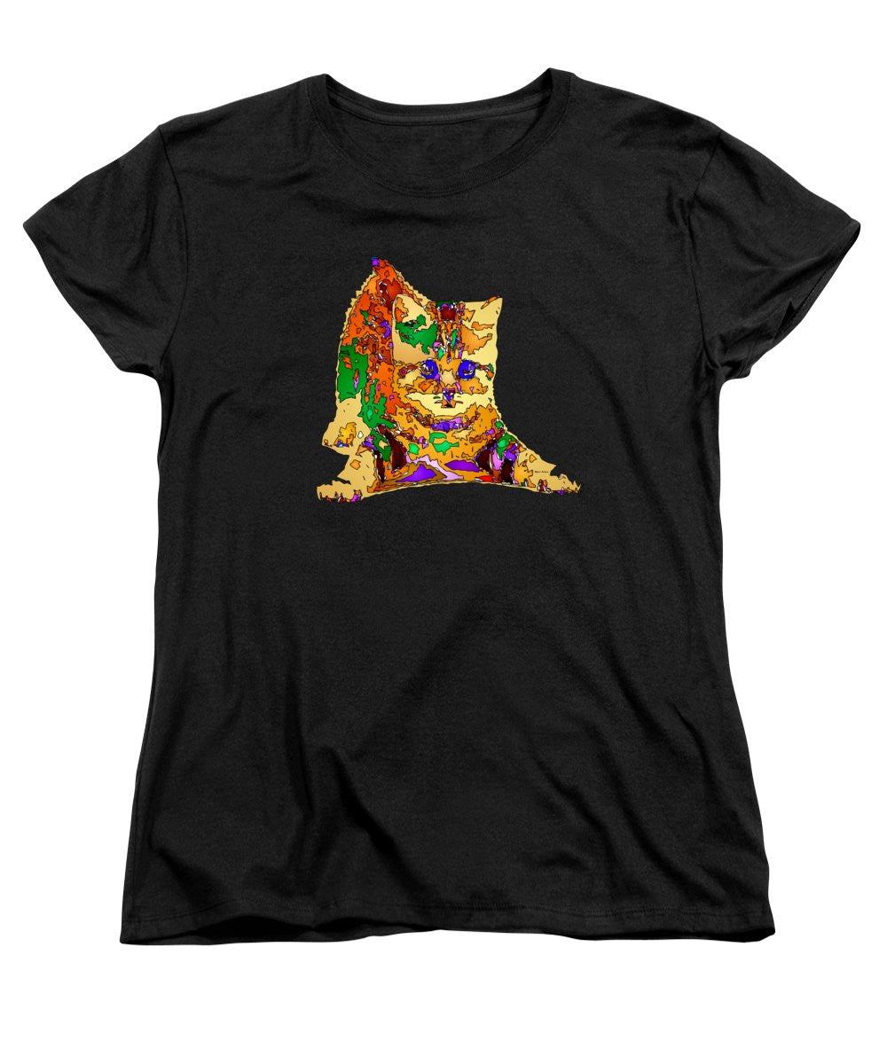 Women's T-Shirt (Standard Cut) - Kitty Love. Pet Series