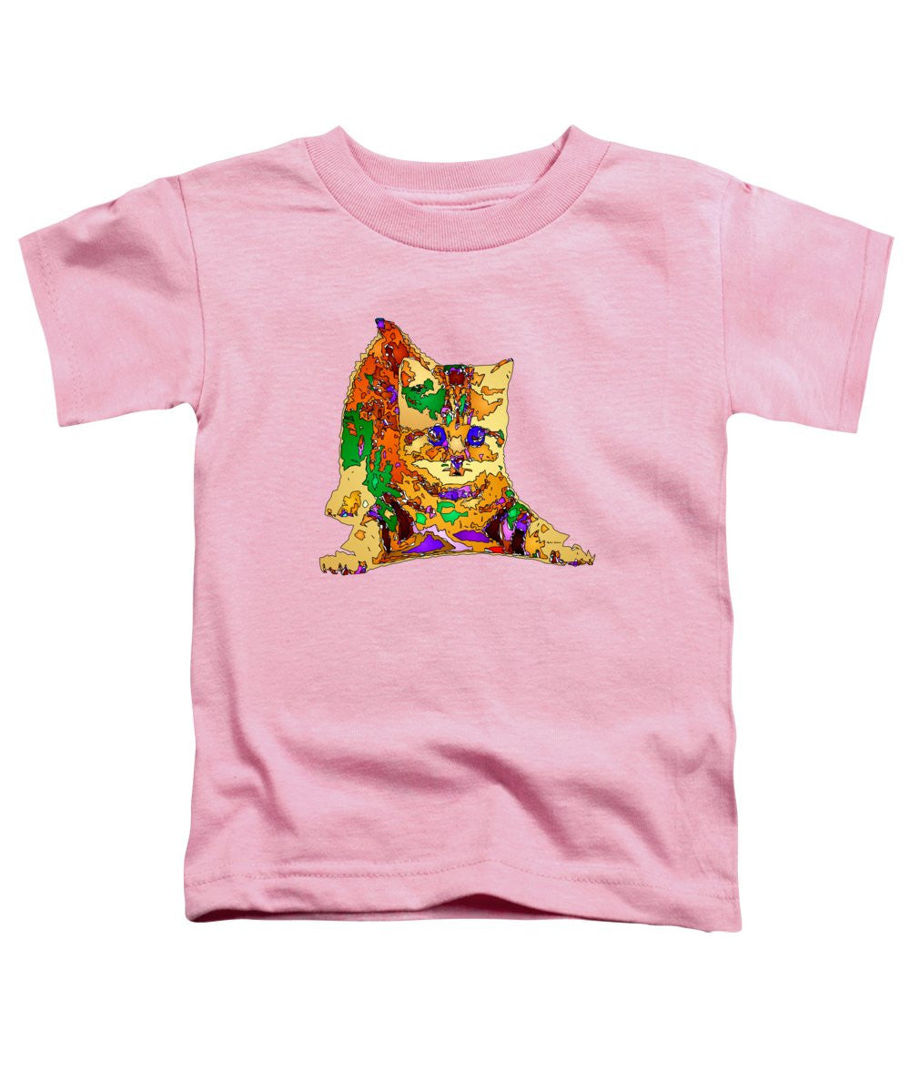 T-shirt pour tout-petits – Kitty Love. Série Pet