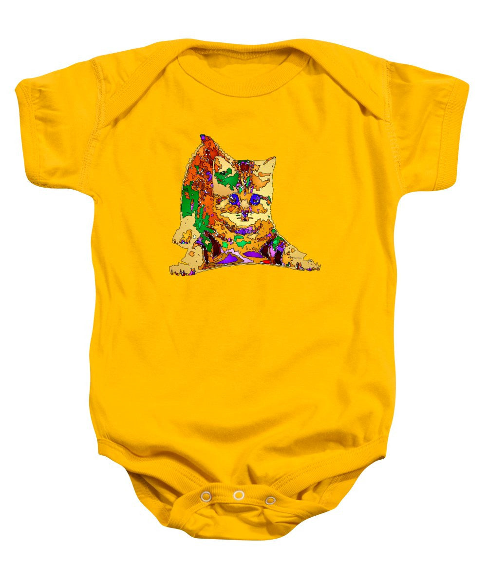 Baby Onesie - Kitty Love. Pet Series