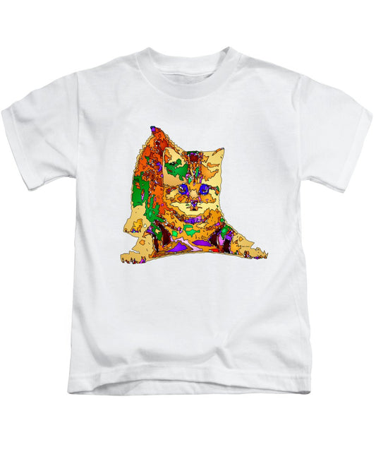 Kids T-Shirt - Kitty Love. Pet Series